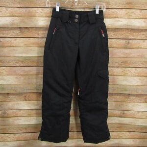 FIREFLY Aqua Base Black Snow/Ski Pants Size Girl's Small
